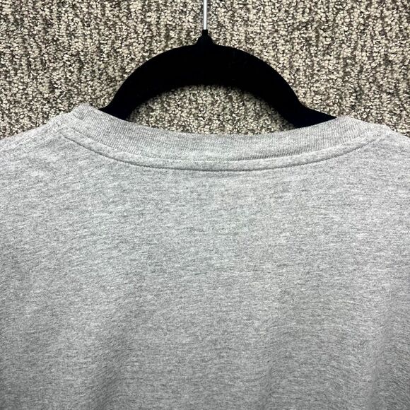 Carhartt Henley T-Shirt Men XL Gray Original Fit Heavyweight Pocket Short Sleeve - Picture 10 of 11